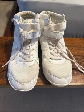 NFINITY Kids High-Top Sneakers in Off-White/Cream